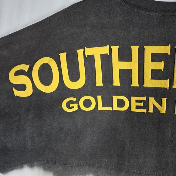 Spirit Jersey Southern Miss Golden Eagles L Tie Dye Long Sleeve Oversized Top - Picture 8 of 11